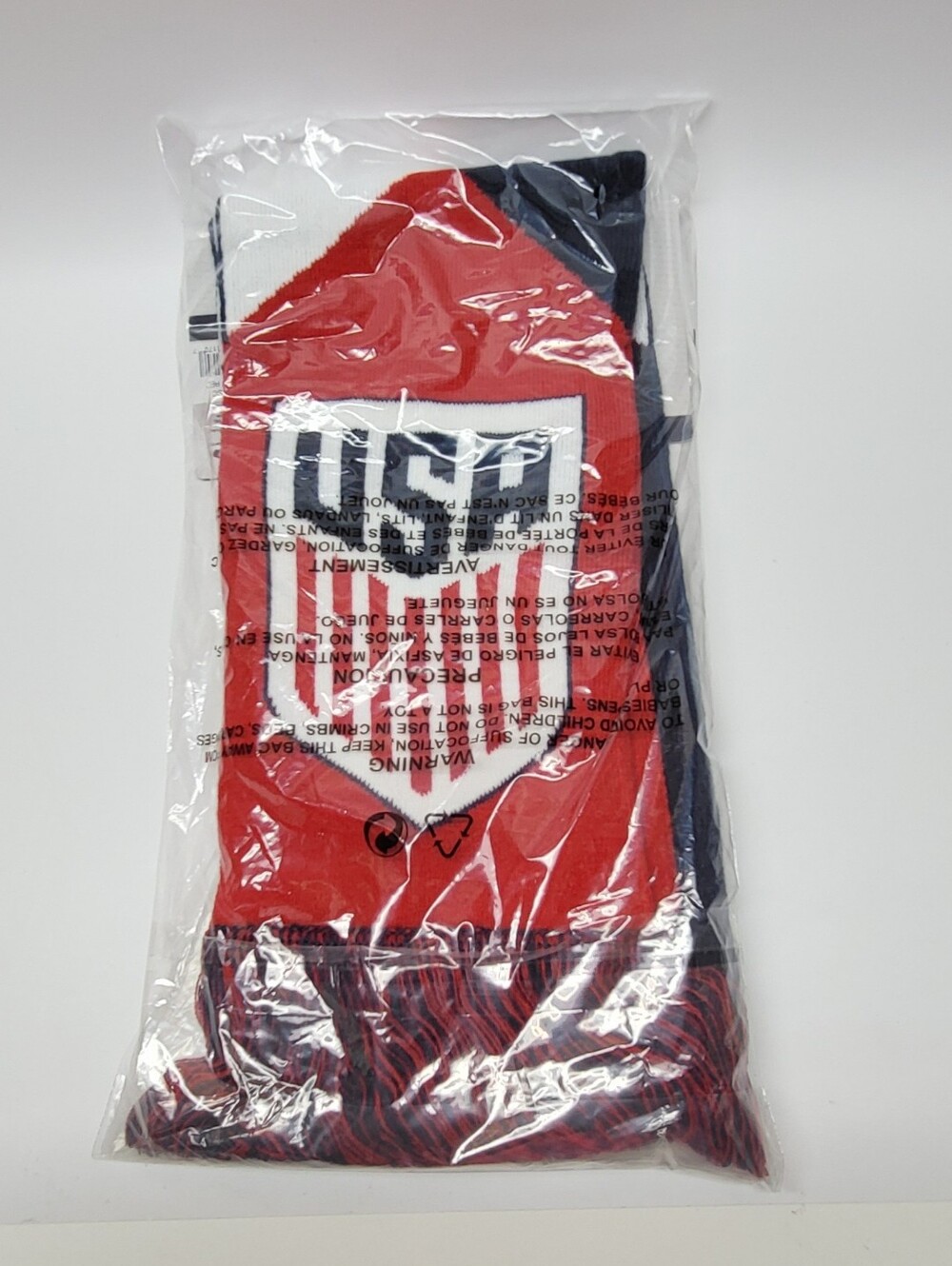Official Icon Sports U.S. Soccer Scarf Licensed USA One Nation Team NEW 